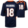 Peyton Manning Denver Broncos Autographed Navy Blue Nike Elite Jersey