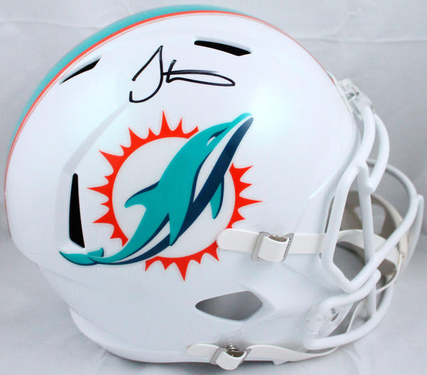NFL Dolphins Tyreek Hill Autographed M Speed Helmet-Beckett W Hologram