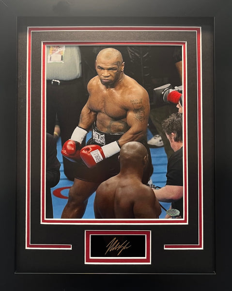 Boxing - Mike Tyson Engraved Signature Frame