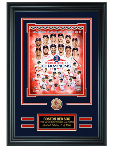 Red Sox - 2018 World Series Champions Composite Lt.Edition Frame
